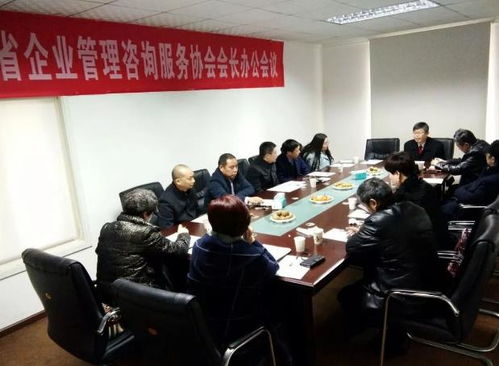 湖北省企业管理咨询服务协会2018年第一届三次会长办公会议